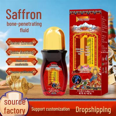Saffron Pain Relief Roller Cream for Neck and Lumbar Spine Massage