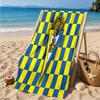 Cadiz Cf Badge Design Beach Towel Microfiber Beach Towel, Lightweight and Quick-Dry, for Summer Travel, Swimming Pool Fan Birthday Gift