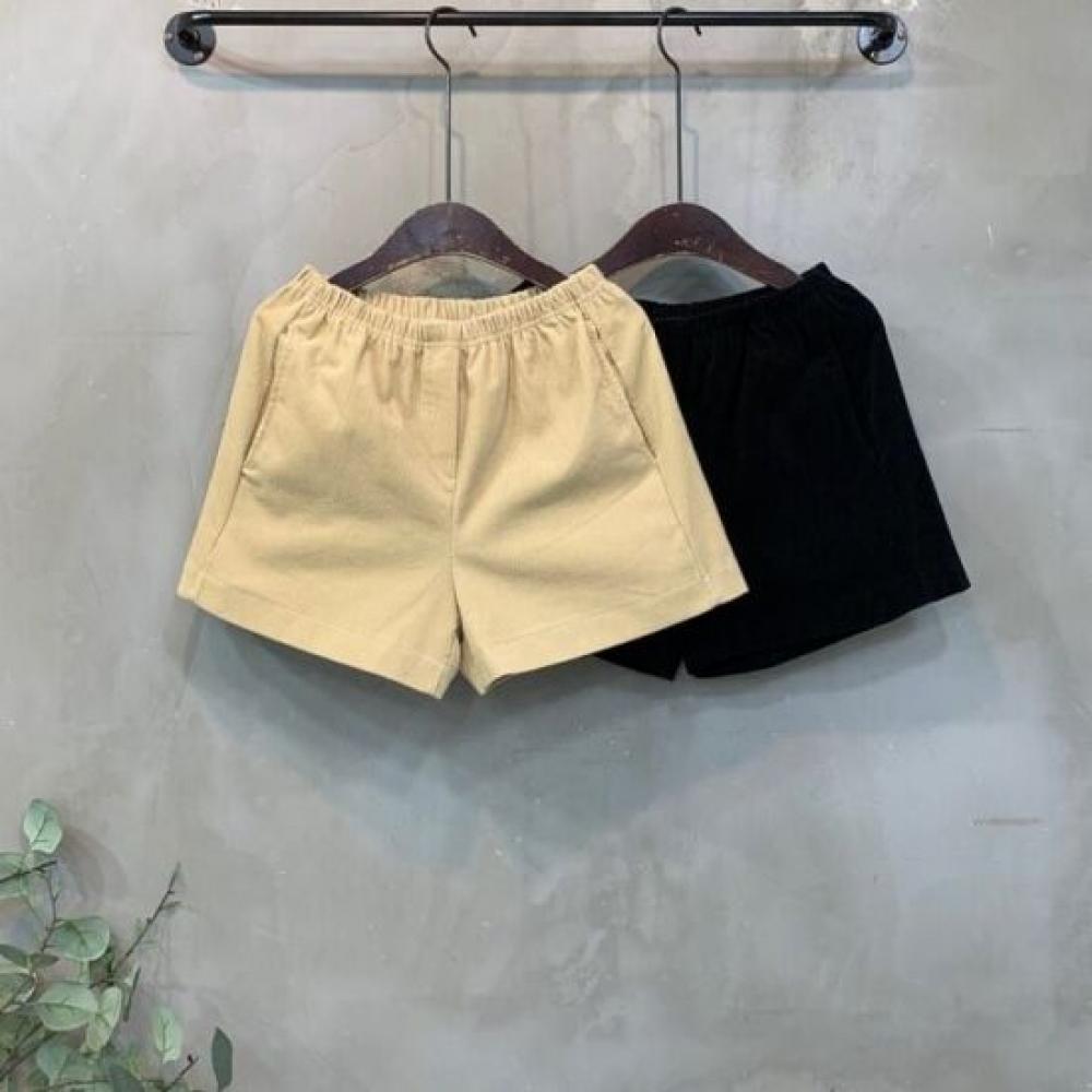 C S In The Room baSiC Corduroy bandIng 3 4 ShortS 2Color