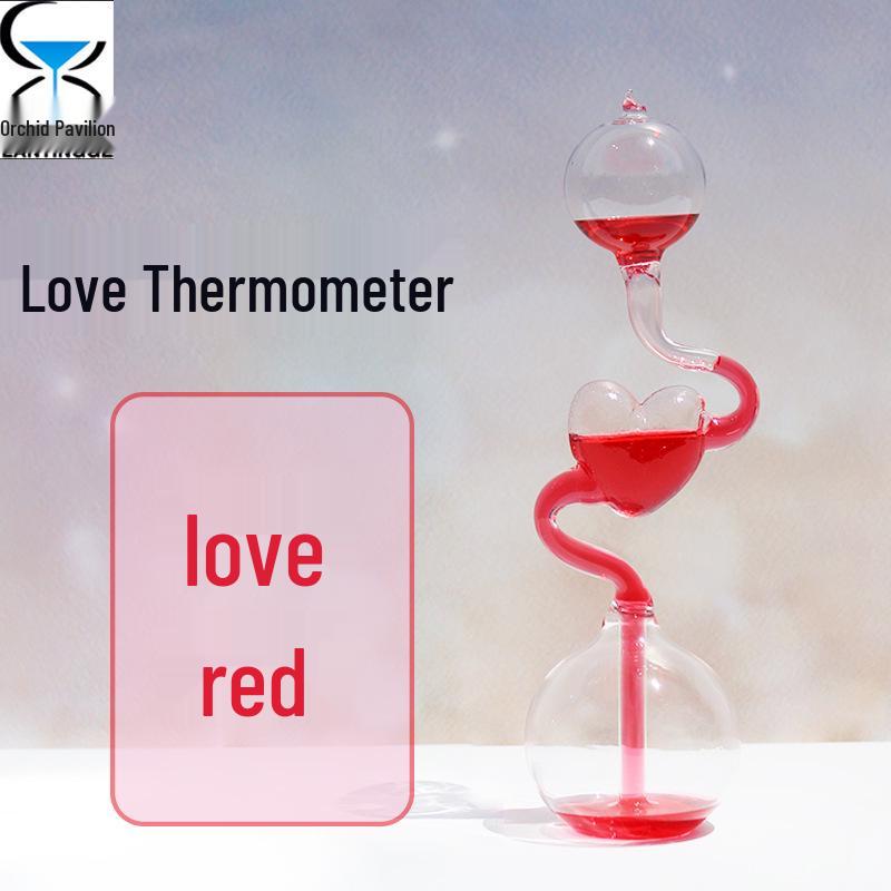 Love Heart Thermometer: Novelty Prank Toy and Ornament Gift