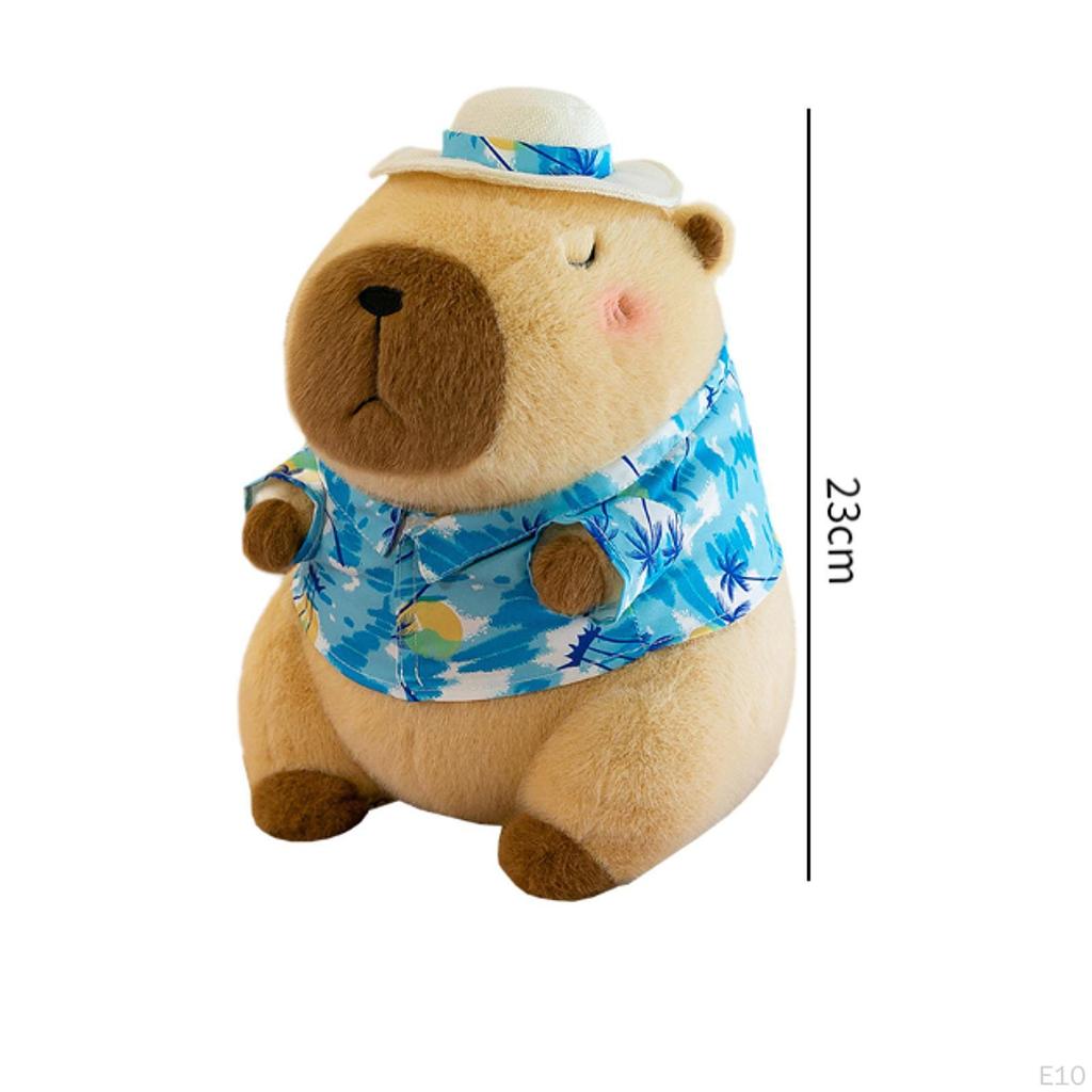 Adorable Capybara Plush Toy for Car Decor Gift All Ages