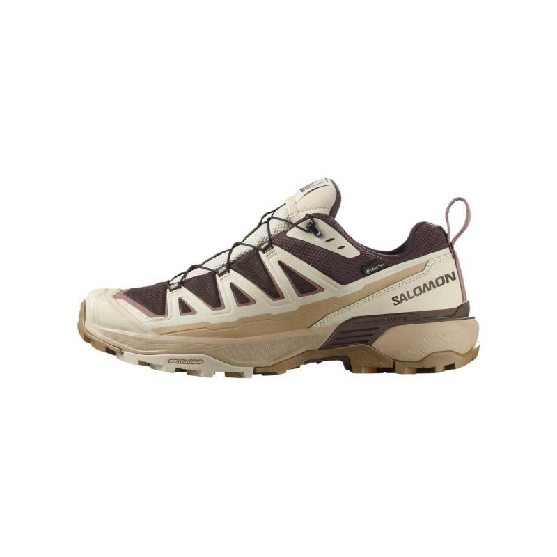 SALOMON X ULTRA 360 Cushioning Low Top Hiking Shoes Men's Beige Brown Sneakers 478168