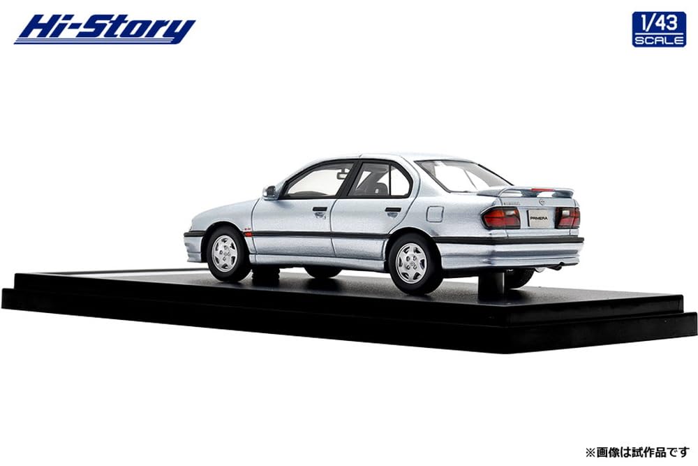 INTERALLIED Hi Story Scale Nissan Primera Te Bluish Silver Finished Model HS480SL 1/43 2.0 (1990)