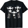 Giraffes Family with Sunglasses - Giraffe T-Shirt Size S-5XL Unisex T-Shirt