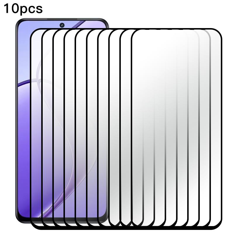 RURIHAI 10 ks Pro Realme 12 5G Sekundární tvrzení Ochranná fólie na displej 0,26 mm Fólie z vysoce hlinitokřemičitého skla