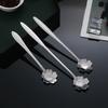 2-Piece Set Mixing Spoon 12.5cm Stainless Steel Sakura Coffee Spoon (without FDA Certificate)
