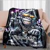 1PC Custom Name Monkey Power Style blanket versatile,all-season throw suitable for the living room,bedroom,camping,travel,and gift