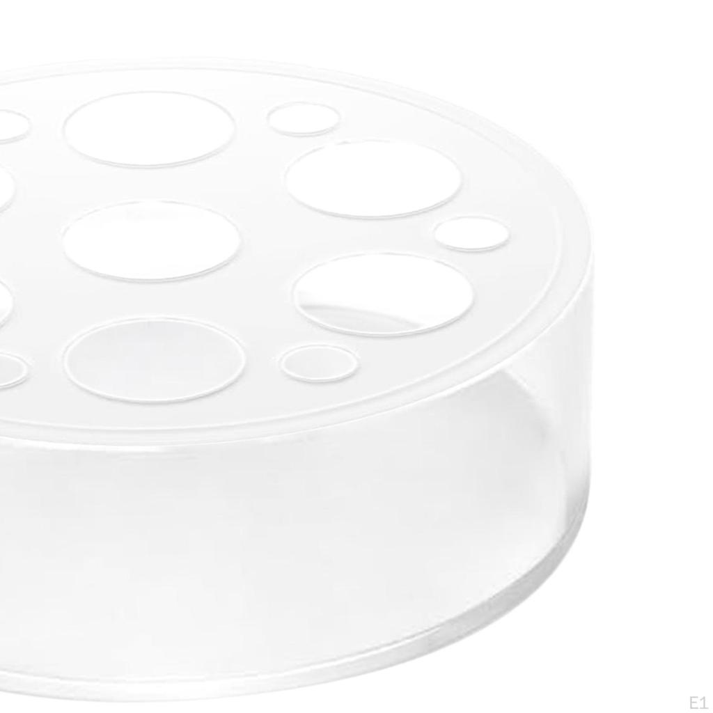 Clear Acrylic Flower Vase Art Planter Pot Container Modern Floral Centerpiece for