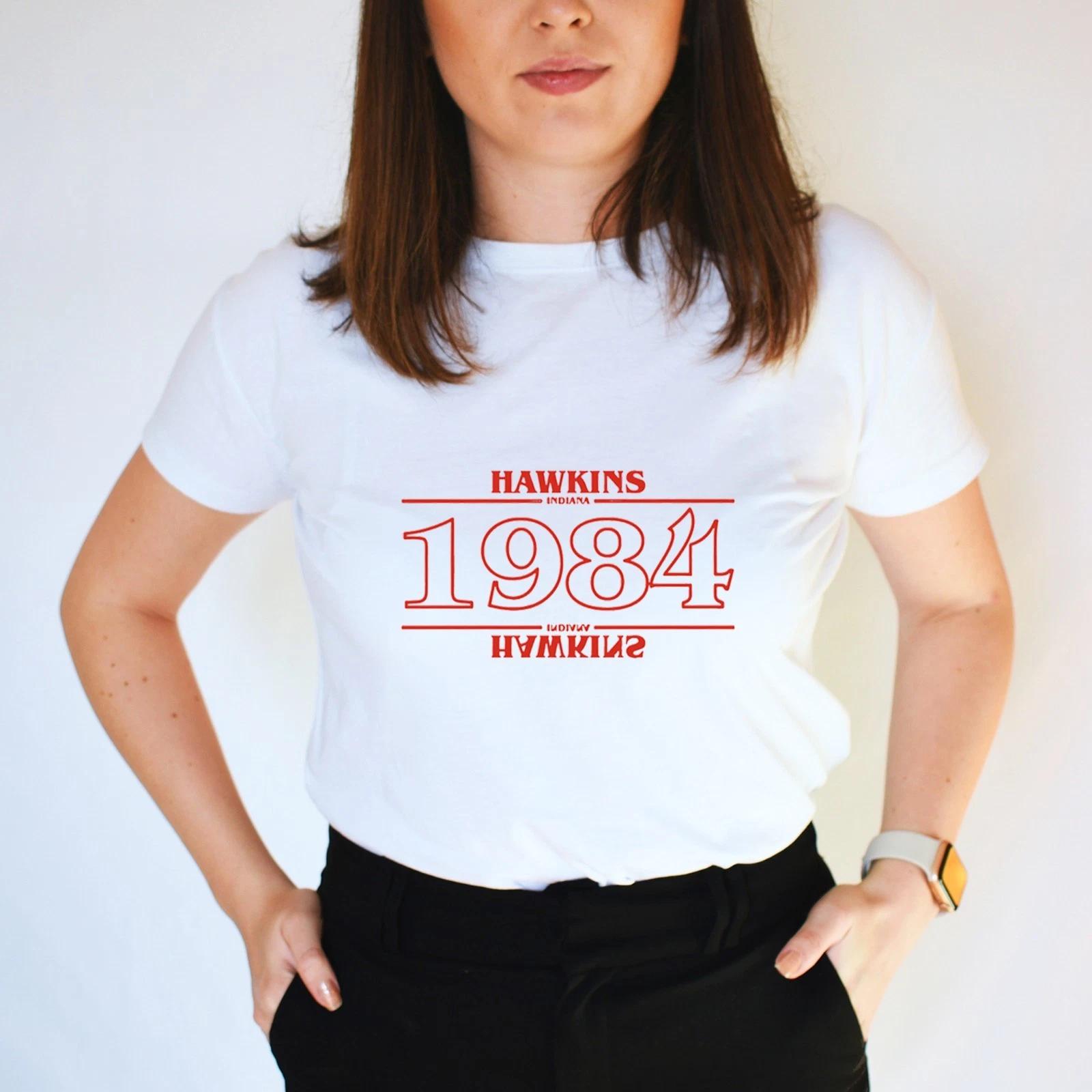 Hawkins 1984 - Stranger Things Unisex T-Shirt - TV series L