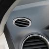 Carbon Color Car Accessories Dashboard Panel Side Air Condition Vent Outlet Frame Trim For Mercedes Benz C Class W204 2007-2014