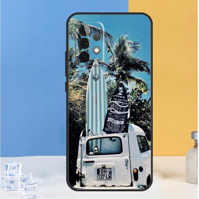 Surfing Wave For Samsung Galaxy A13 A33 A53 A36 A26 A05 A06 A16 A54 A34 A14 A32 A52 A55 A35 A15 A56 Case