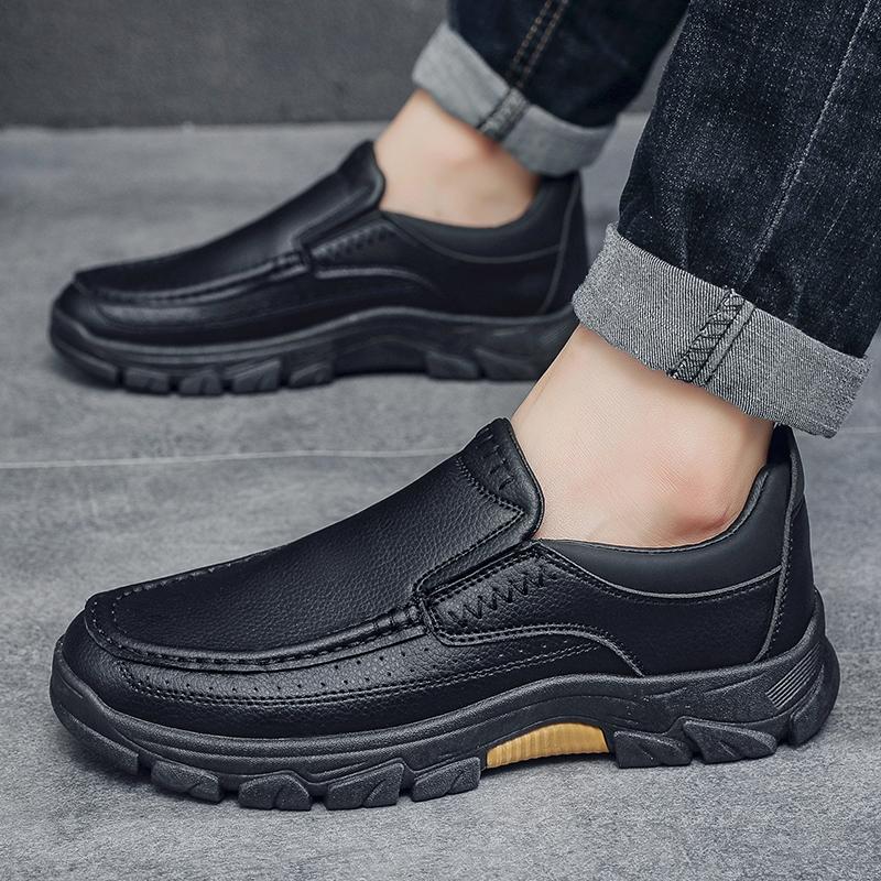 High Quality Sizes 48 Men's Casual Shoes Fashion Thick-soled Business Shoes Sneakers Outdoor Hiking Loafers Shoes Men's Loafers