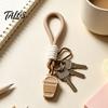Miniature Cup Keychain Pendant Milk Tea Pendant, 3D Printed with Decorative Bag Braided Lanyard, Backpack Charm Accessory Hanging Key Chain