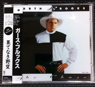 CD GARTH BROOKS   Chase TOCP7390 Liberty 1992 Japan Country Used