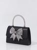 Rhinestone Bow Evening Clutch: Elegant High-End European & American Style for Banquets