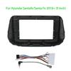 10.1 Inch Big Screen Adapter Car Radio DVD Player Fascias Frame For Hyundai Santafe/Santa Fe 2018+ 2Din Dash Tallation Panel