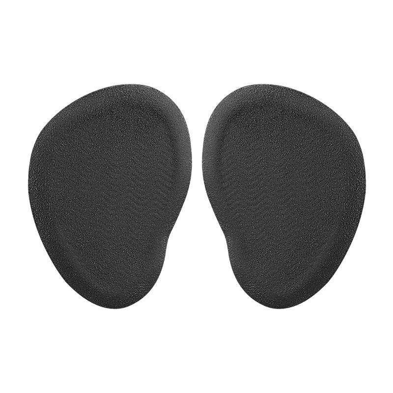 Adhesive Transparent Gel Non-Slip Forefoot Pads with Adjustable Velvet Insoles