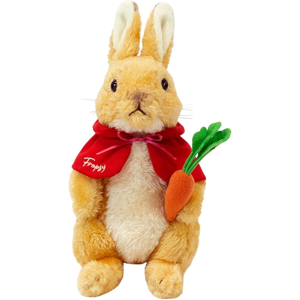 Yoshitoku Peter Rabbit Natural Series Flopsy Plush Toy 21cm