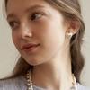 Etoile Heart Pearl Earrings_EC1699