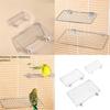 Stainless Steel Bird Stands For Cockatiels Macaws Easy Assembly Cleaning Maintenance
