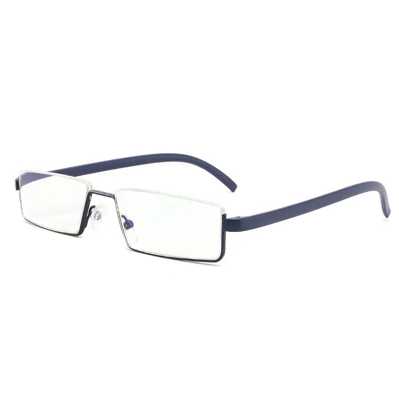 TR90 Halbrahmen Lesebrille für Damen Herren Anti Blaulicht Alterssichtigkeit Brille Dioptrien +1.0 bis +4.0 Leicht Langlebig