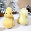 DIY 3D Forma na aromaterapeutickou svíčku ve tvaru veverky - Silikonová forma pro roztomilé zvířecí stolní sádrové výtvory