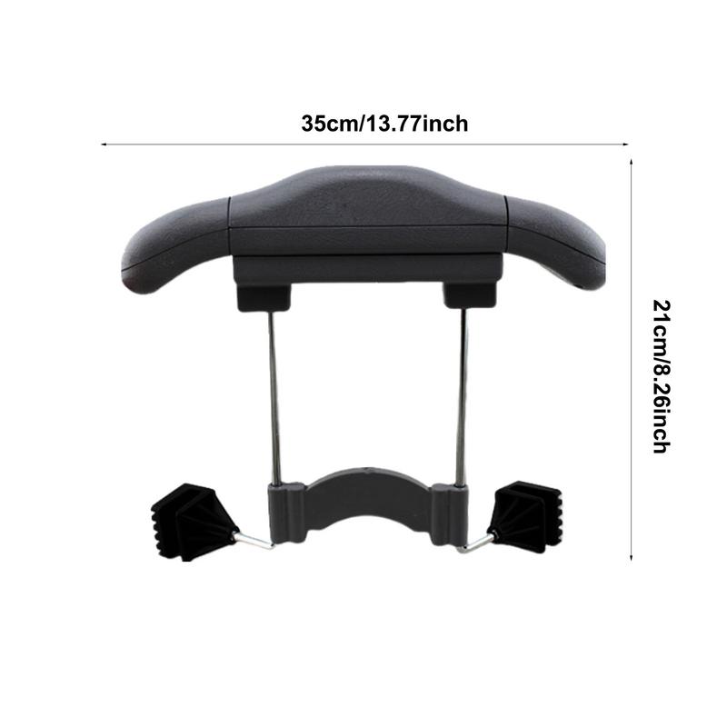 Suport haine pentru mașină portabil retractabil umeraș pentru haine de vehicul umeraș pentru scaun de mașină suport compact pentru haine de mașină suport auto pentru haine cu tetieră