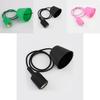 Silicone Pendant Light Socket With Control For Vintage Chandelier Decor