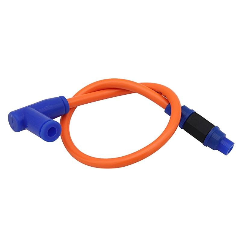 Ignition Coil Spark Plugs Power Cable Replacement Ignition Power Cable Wires Caps Cover Universal for Dirt Bike Scooter