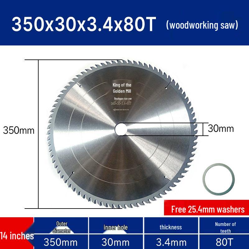 10-Inch Wood and Marble Diamond Saw Blade for Circular Saws