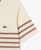 LACOSTE Women'S Striped Short Sleeve Sweater Af415E-56G 056