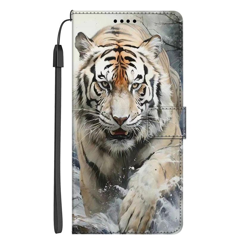 Leather Flip Cover For Redmi Note 14 Pro+ 5G Colorful Flower Patterns Phone Case For Redmi Note 14 4G 2025 Flip Case Wallet Bags