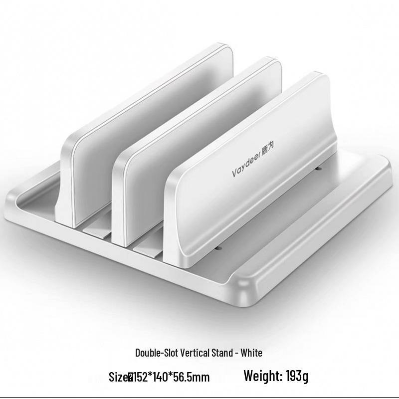 Laptop Vertical Stand and Desktop Storage Rack Bracket
