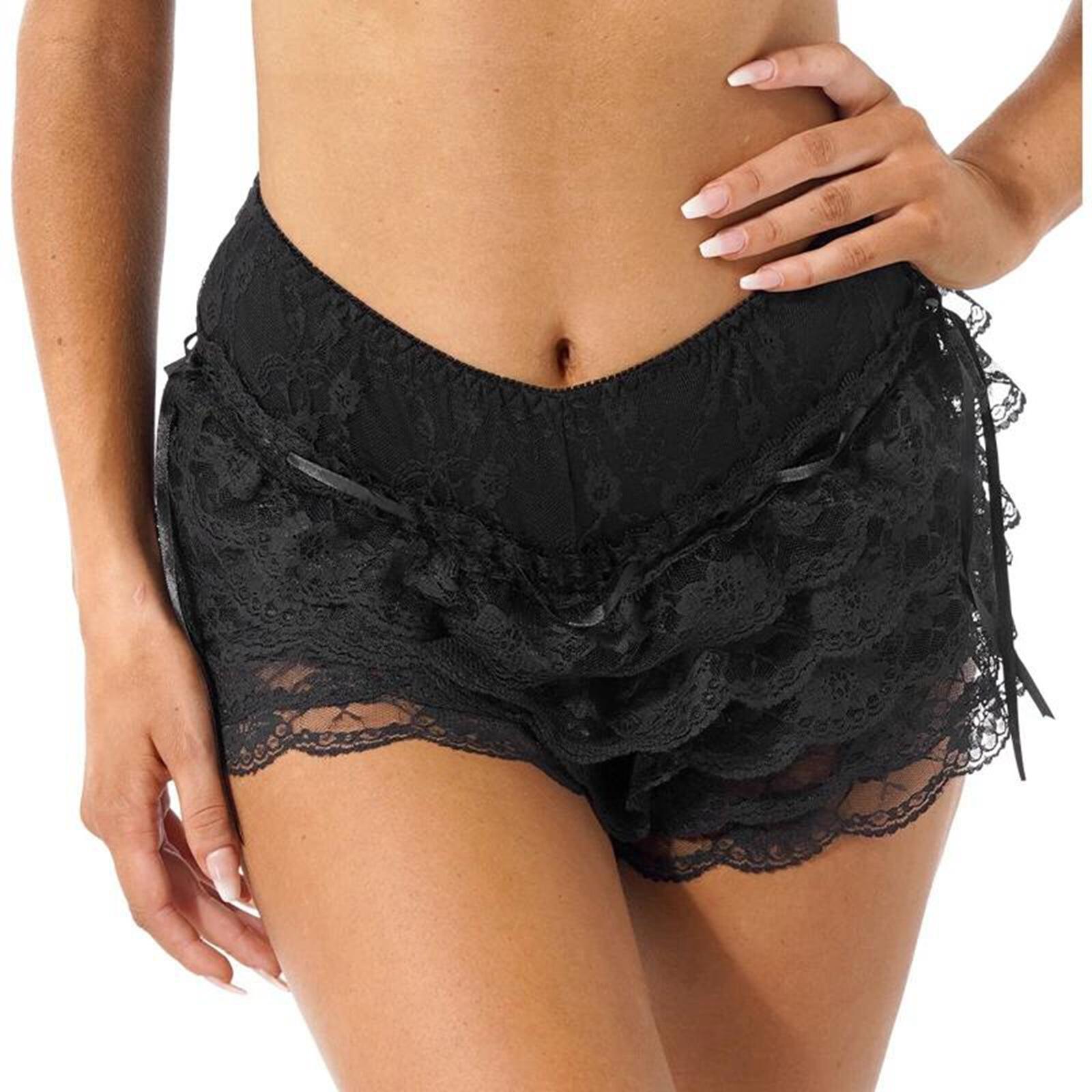 European and American multi-layer layered sexy spicy shorts, fashionable ultra-short high-waisted short tight style trendy elastic waistband S