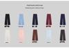 LULU Throwback Yoga Pants: High Waist, Hip-Lifting, Wide Leg, Casual Drawstring