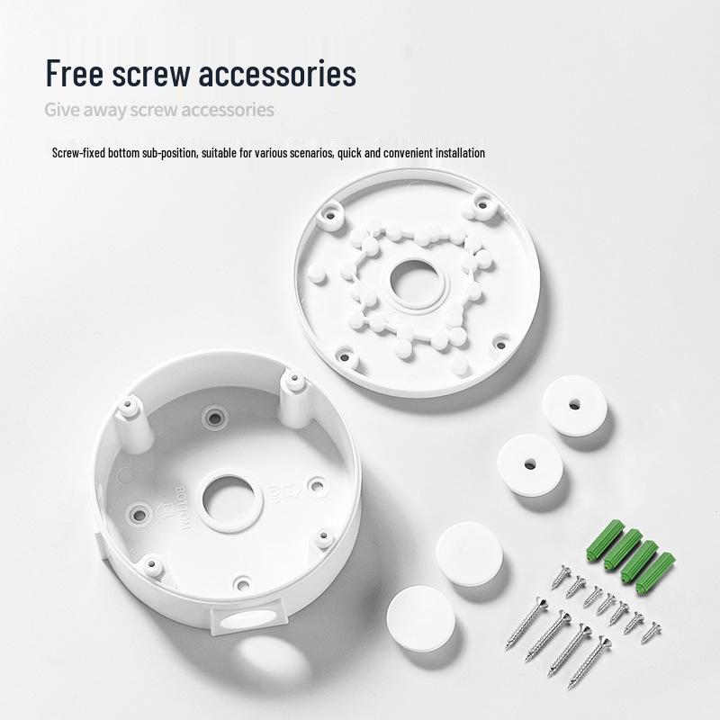 Hemisphere Ceiling Mount Camera Concealment Plate & Bracket