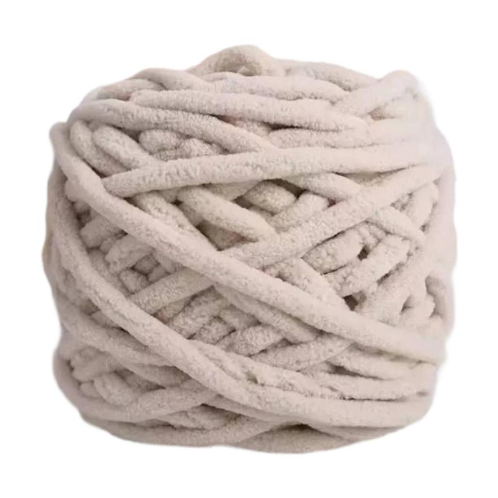 Fio Grosso Chunky, Fio Volumoso, Confortável, Leve, Lavável, para Artesanato,