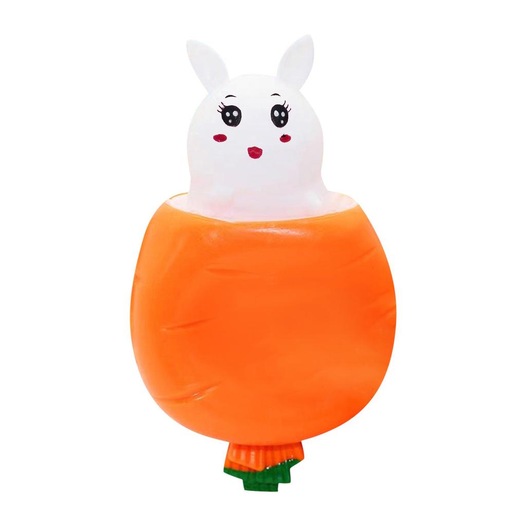Carrot Rabbits Stress Relief Toy Surprise Rabbits Carrot Cup For Anxiety Relief, ADHD Out The Surprises And The Emotions, Sensory Toy