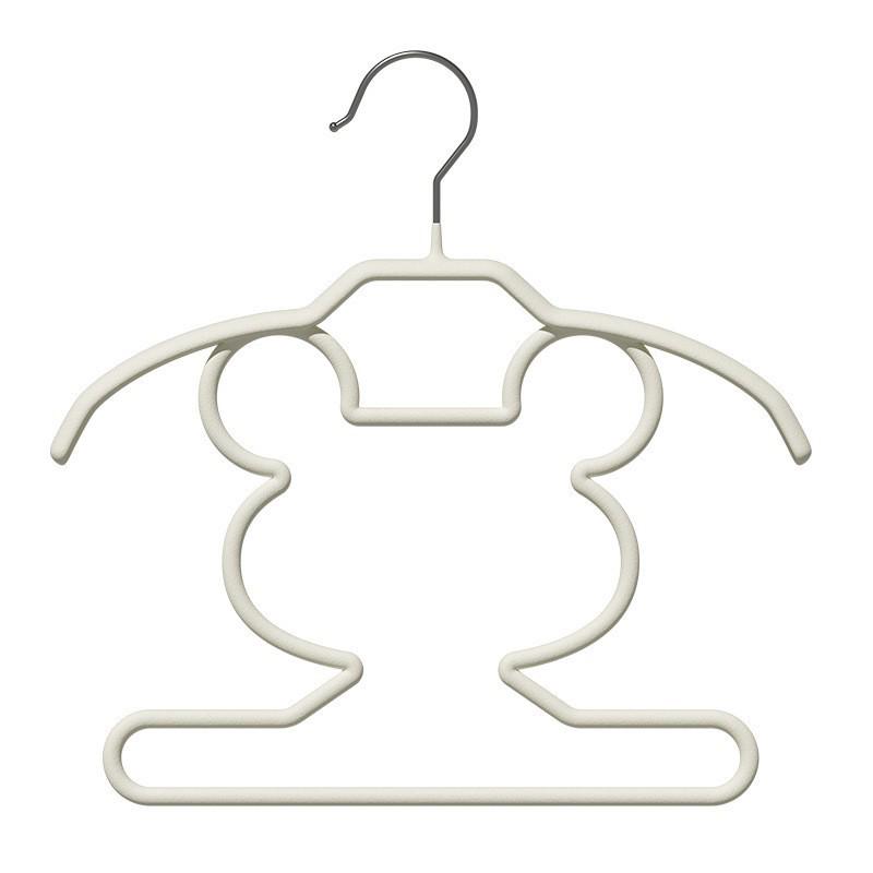 Adjustable Baby & Kids Clothes Rack with Trouser Clips and Small Hangers