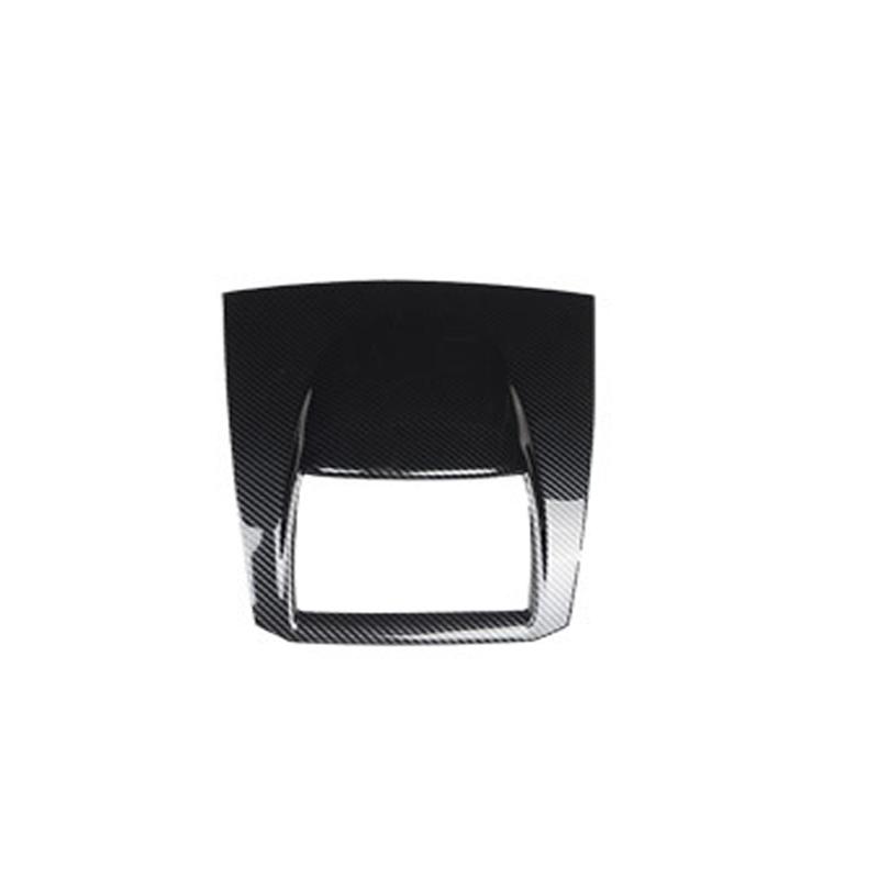 For Ford Fiesta 2009-2013 Carbon Fiber Gear Shift Panel Door Handle Bowl Steering Wheel Multimedia Knob Trim Sticker