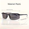 Half-Frame Night Vision Decorative Glasses for Men and Women Stylish Eyewear for And Night Driving