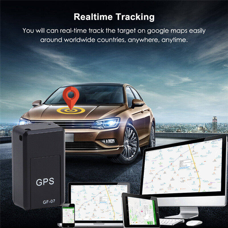Mini GPS Tracker Car GPS Locator Anti-theft Tracker Car GPS Tracker Anti-Lost Tracking Device Voice Control GSM/ GPRS/GPS