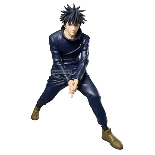 Banpresto Megumi Fushiguro Jujutsu Kaisen Action Figure Grandista 24cm BP69634P Multicolor Collector Figure Perfect for Anime Fans