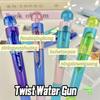 Creative Gel Pen Novelty Twist Water Spray Function Black Ink Signature Pen Campus Prank Water Spray Writable Pen Students Gifts