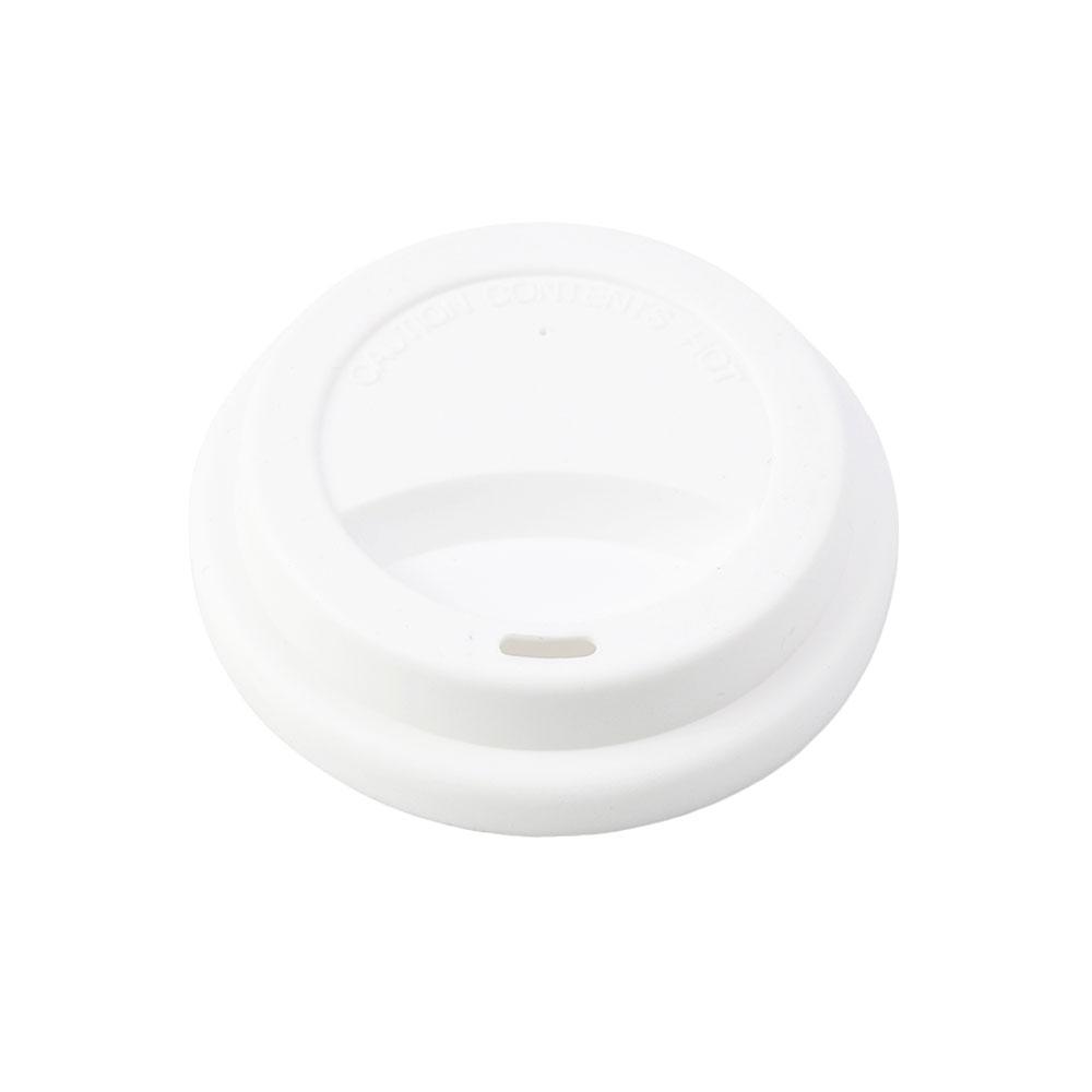 8.5-9.0cm Universal Reusable Silicone Cup Lids Fresh Cover Silicone Insulation Anti-Dust Cup Cover Coffee Mug Lids Cup Sleeve