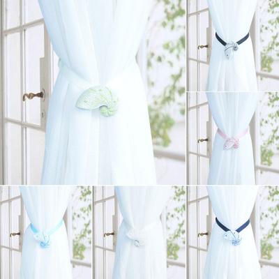 Seashell Conch Magnetischer Vorhang Schnalle Raffhalter Halter Clip Schlafzimmer Balkon Dekor
