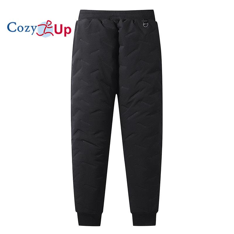 Pantaloni Jogging Uomo Invernali Caldi Con Tasche – Felpati Termici In Pile