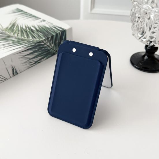 Magnetic Card Holder with Mirror Anti-slip Phone Stand for Magsafe for iPhone