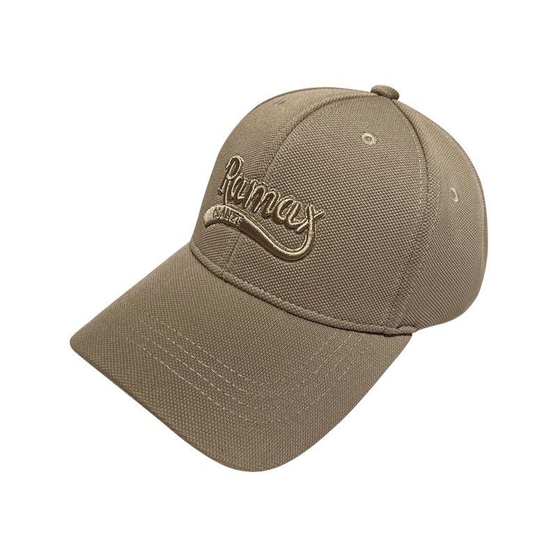 

New Retro Three dimensional Embroidered Letter Hat Spring and Summer Versatile Trendy Brand Face shadow Small Sun Visible Baseball Hat Adjustable