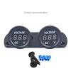 Car Truck Boat Voltage Meter DC 6-30V Digital Display Voltmeter Volt Gauge Measuring Device Tool Automotive Automobile